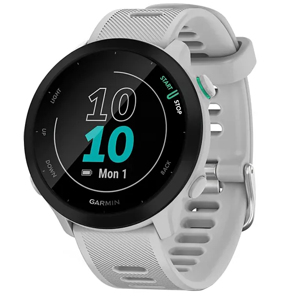 RELOGIO GARMIN FORERUNNER 55 SMART WATCH 010-02562-01 BRANCO