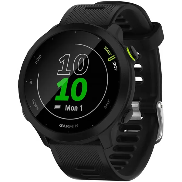 RELOGIO GARMIN FORERUNNER 55 SMART WATCH 010-02562-00 PRETO