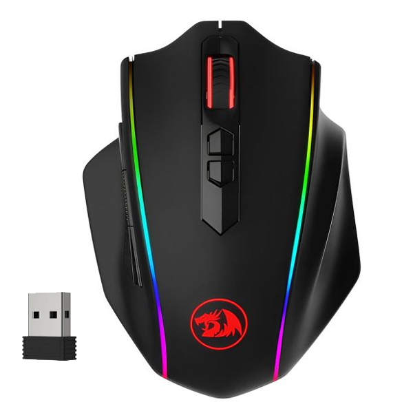 MOUSE REDRAGON M686RGB VAMPIRE ELITE WIRELESS GAMING USB OPTICO PRETO