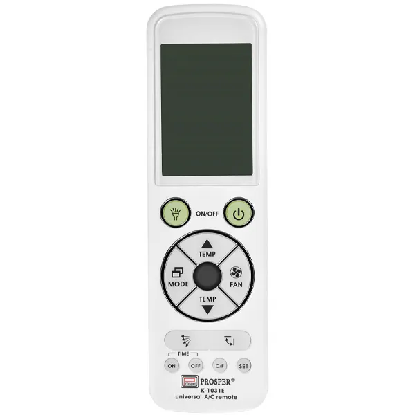 Controle Universal para Ar Condicionado Prosper K-1031E - Branco