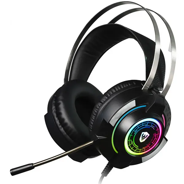 FONE SATELLITE GH-550 RGB USB C/MICROFONE ARCO PRETO