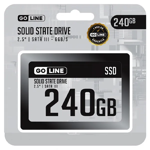 SSD de 240GB GOLINE GL240SSD - Negro
