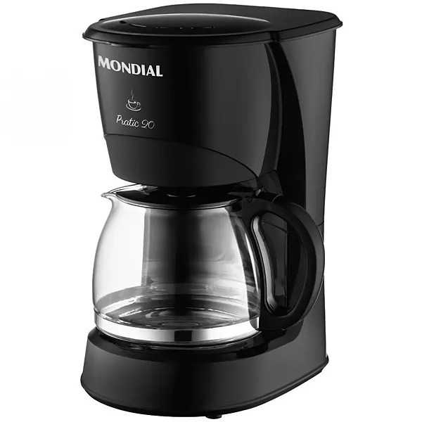 Cafeteira Mondial Practic 20 CN-01-20X 600 watts 220V ~ 50/60 Hz - Preto