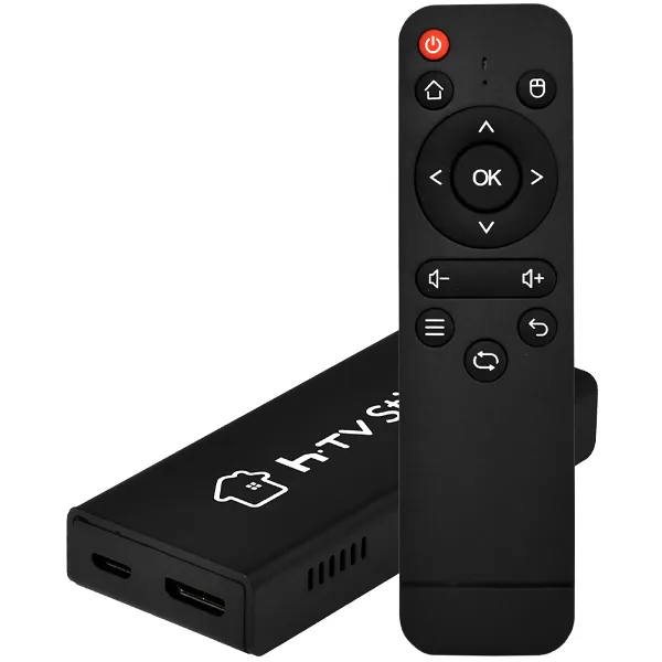 RECEPTOR FTA HTV STICK 4K ULTRA HD IPTV PRETO