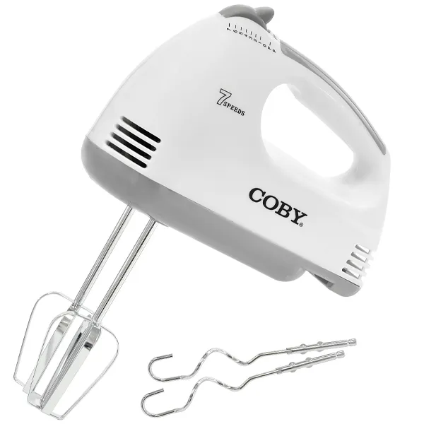 BATEDEIRA COBY CY3321-TYB5 7VEL 100WATTS 220V/50/60HZ BRANCO/CINZA