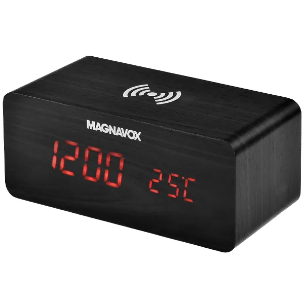 DESPERTADOR MAGNAVOX MCR7320/MO C/CARREGADOR WIRELESS PRETO