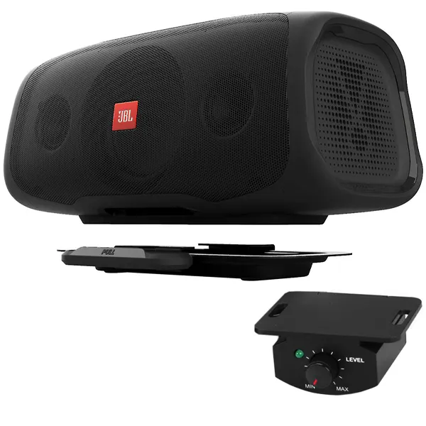 SPEAKER JBL BASSPRO GO BLUETOOTH USB 100WATTS PRETO