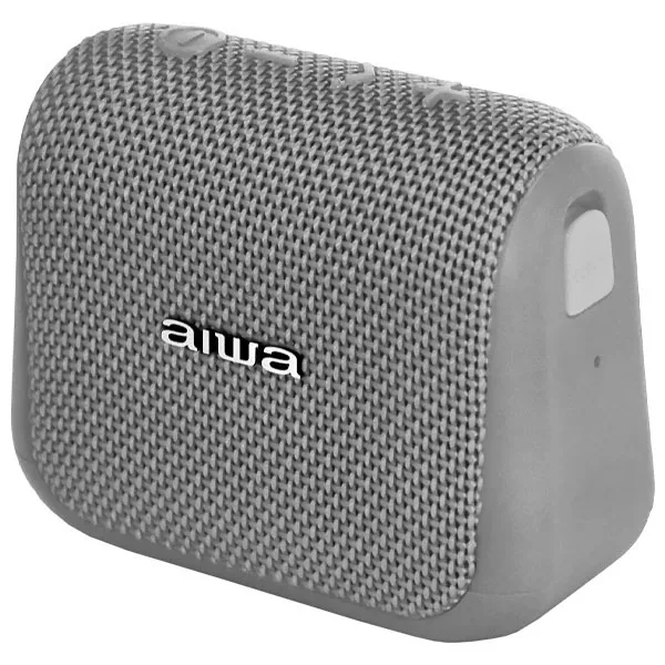 Speaker Aiwa AWKF3G 5 watts com Bluetooth/Rádio FM - Cinza