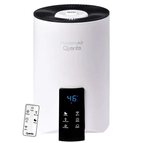 Humidificador de Aire Quanta Modern Air QTUMS22 25 watts de 3.8 Litros Bivolt - Blanco/Negro