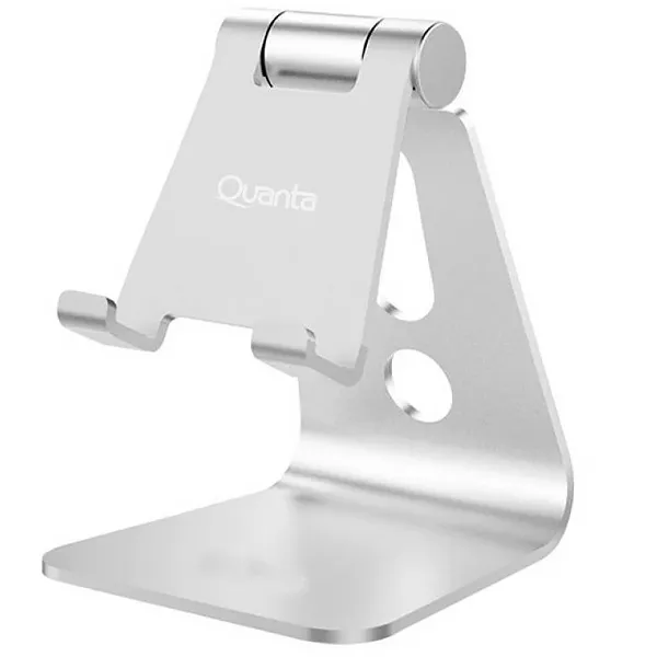 SUPORTE CEL QUANTA QTSCM10 P/MESA 3.5-10" SILVER