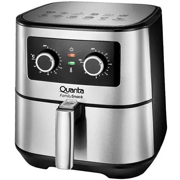 FRITADEIRA ELETRICA QUANTA QTAF500 AIR FRYER 5.5LTS 220V/50/60HZ PR/SI