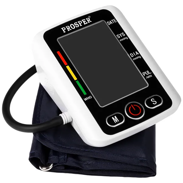 APARELHO DE PRESSAO PROSPER P-4506 BRACO DIGITAL BRANCO/PRETO