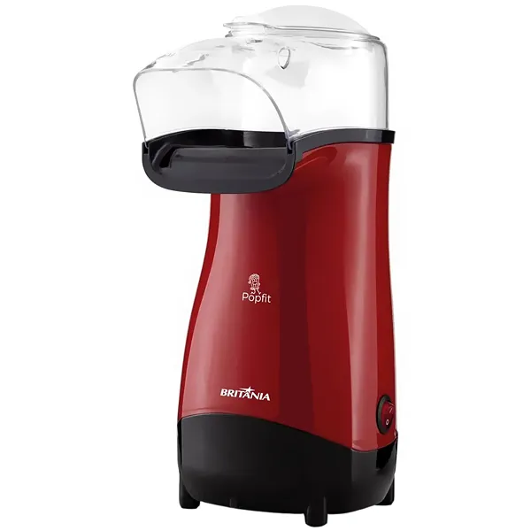 PIPOQUEIRA BRITANIA POPFIT 1100WATTS 220V/50/60HZ VERMELHO/PRETO
