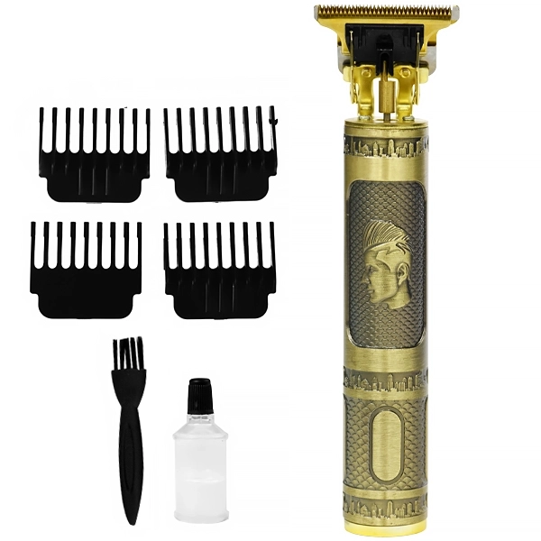 MAQUINA  PROSPER P2127 HAIR BARBEIRO RECARREGAVEL DOURADO