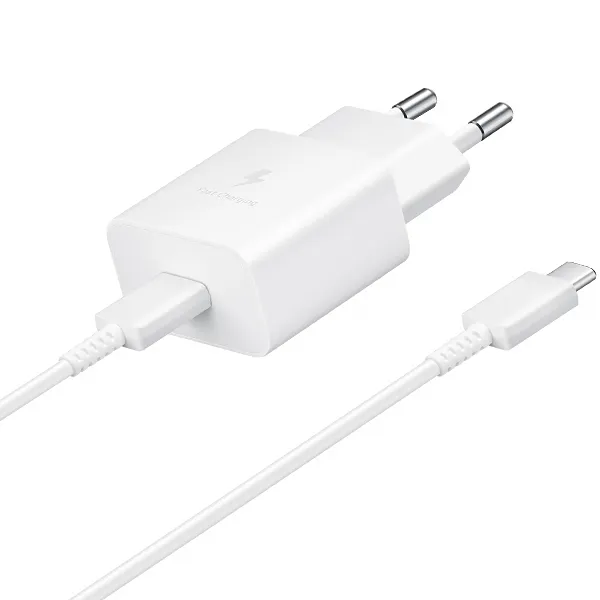 CARREGADOR  USB-C USB-C P/ CELULAR SAMSUNG EP-T1510XWEGWW 1SAIDA BRAN