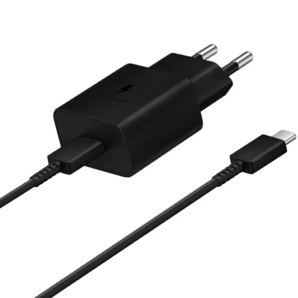 CARREGADOR  USB-C USB-C P/ CELULAR SAMSUNG EP-T1510XBEGWW 1SAIDA PRETO
