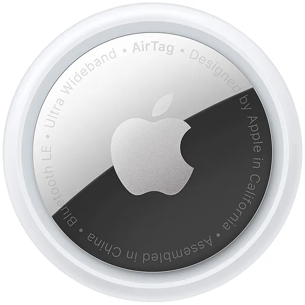 Localizador Apple AirTag A2187 MX532ZM/A con Bluetooth - Plata/Negro