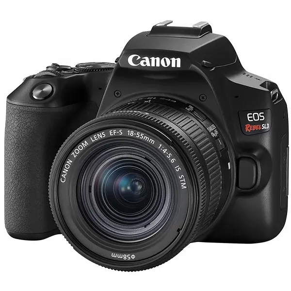 CAMERA CANON REBEL SL3 BLUETOOTH WIFI 18-55 IS STM KIT PRETO