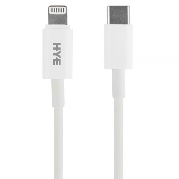 CABO  USB-C LIGHTNING HYE HYE180 1METRO BRANCO