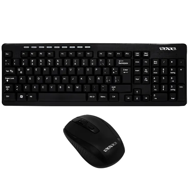 TECLADO SATELLITE AK-752G WIRELESS ESPANHOL+MOUSE PRETO