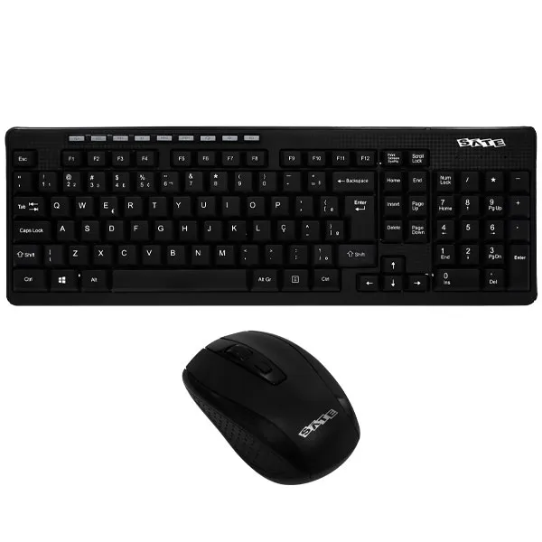 TECLADO SATELLITE AK-751G WIRELESS PORTUGUES+MOUSE PRETO