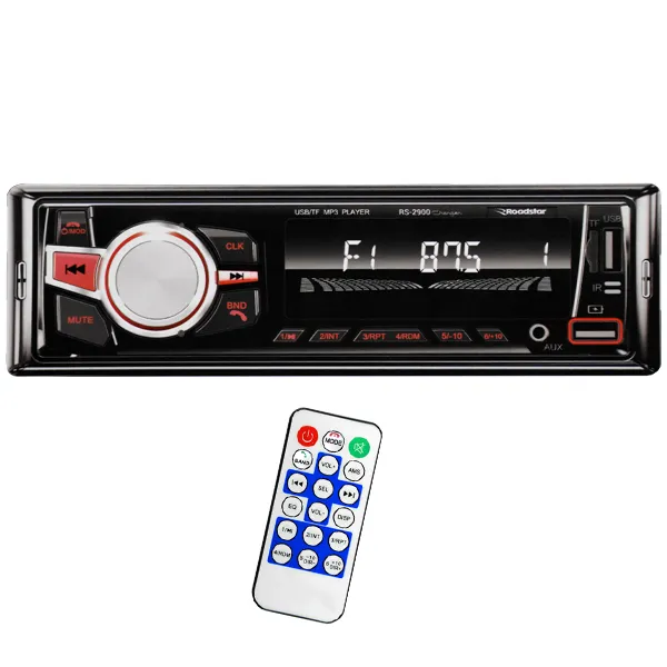 TOCA RADIO ROADSTAR RS-2900 BLUETOOTH USB M.SD AUXILIAR PRETO