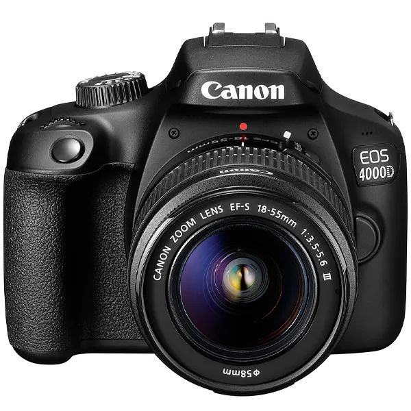 CAMERA CANON EOS-4000D 18-55 III KIT PRETO