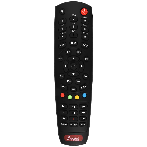 CONTROLE *RECEPTOR *AUDISAT SERIE K PRETO