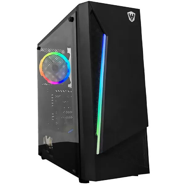 GABINETE SATELLITE 1102K GAMING CASE PRETO