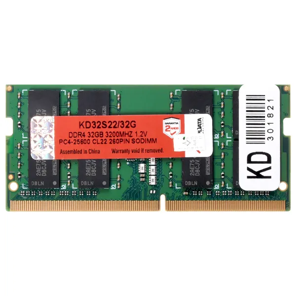 MEMORIA NB KEEPDATA DDR4 3200MHZ 32GB KD32S22/32G