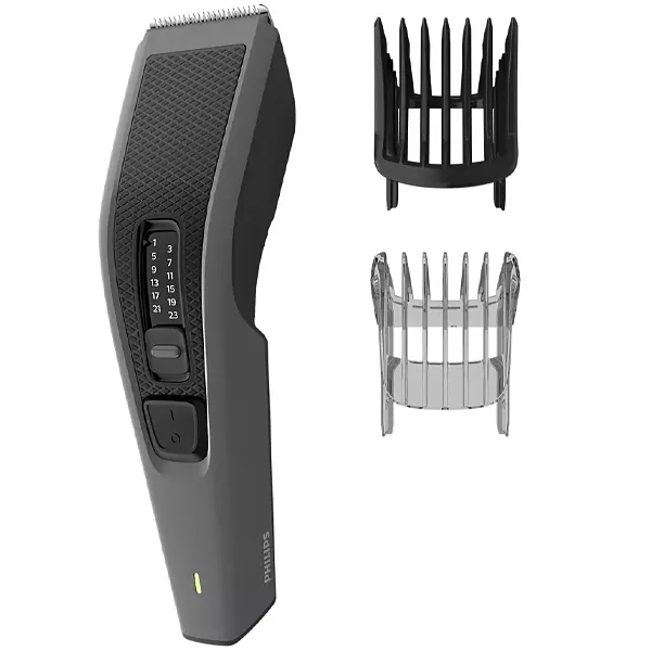 MAQUINA  PHILIPS HC3525 HAIR CLIPPER RECARREGAVEL 2V CINZA/PRETO