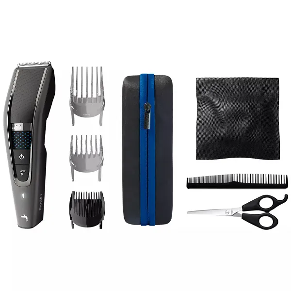 MAQUINA  PHILIPS HC7650 HAIR CLIPPER RECARREGAVEL 2V CINZA/PRETO