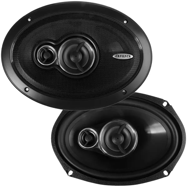 Alto-Falante de 6x9" Aiwa AW-S6965P 3 Vias 150 watts - Preto