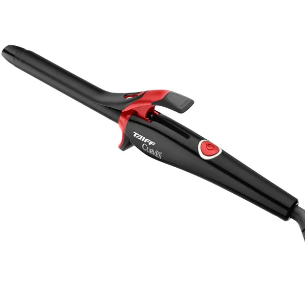 MODELADOR TAIFF CURVES 19MM PROFISSIONAL 41WATTS 2V PRETO/VERMELHO