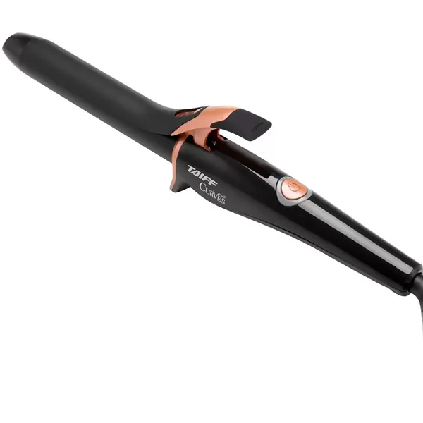 MODELADOR TAIFF CURVES 25MM PROFISSIONAL 51WATTS 2V PRETO/DOURADO