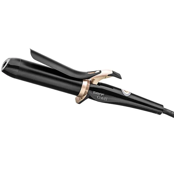 MODELADOR TAIFF CURVES 38MM PROFISSIONAL 80WATTS 2V PRETO/DOURADO
