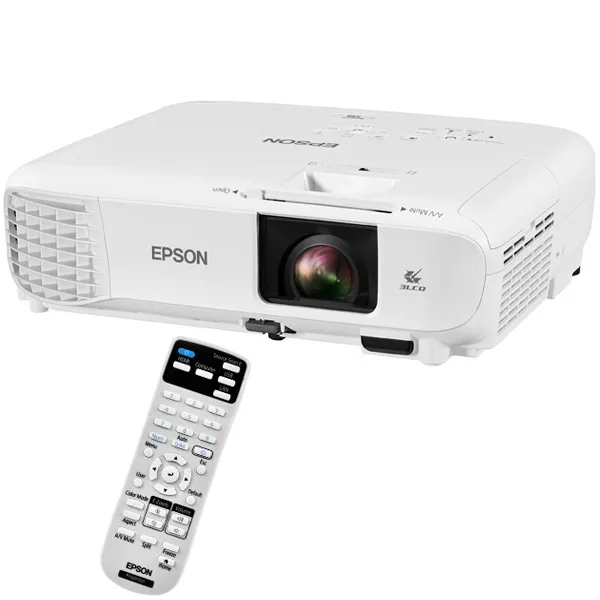 Projetor Epson PowerLite X49 de 3.600 Lúmens com HDMI e VGA Bivolt - Branco