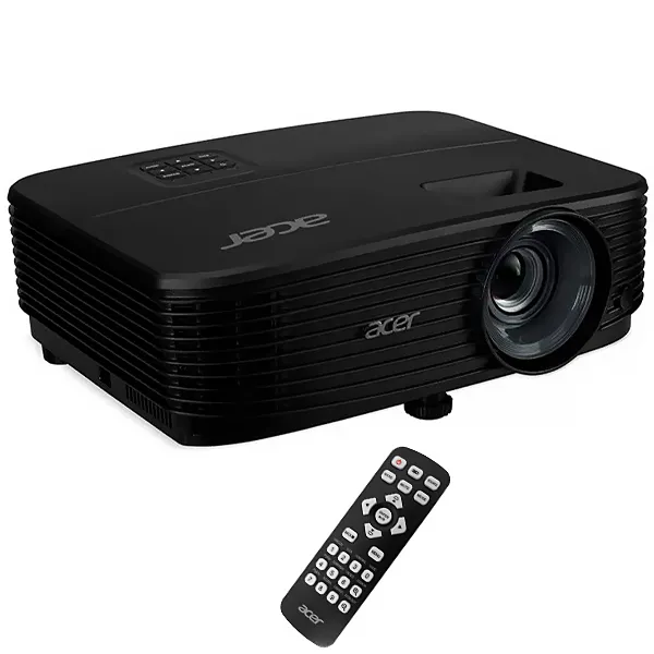 Proyector Acer X1229HP de 4.500 Lumens con HDMI y VGA IN/Out Bivolt - Negro