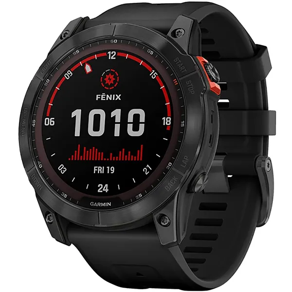 RELOGIO GARMIN FENIX 7X SOLAR SMART WATCH 010-02541-01 PRETO