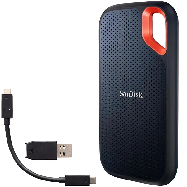 HD  SANDISK EXTERNO PORT EXTR  500GB SDSSDE61-500GG25 USB 3.2 AZUL ESC
