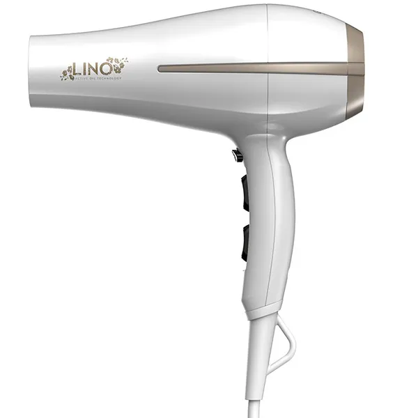 Secador de Cabelo GAMA Lino BORA-DW 2.200 watts 220 - 240 V ~ 50/60 Hz - Branco/Bronze