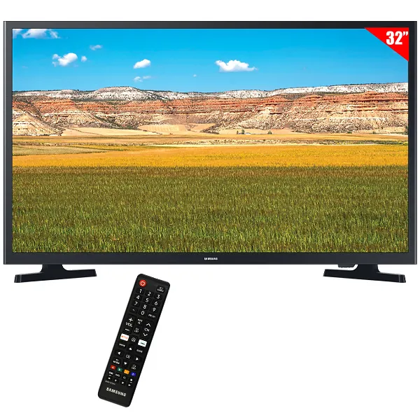 TV  SAMSUNG 32"UN32T4202AG LED SMART HD TIZEN+CONVERSOR