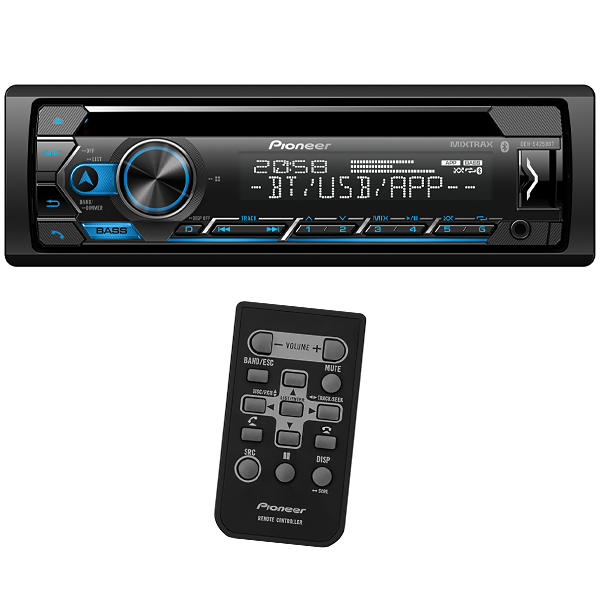 TOCA CD PIONEER DEH-S4250BT BLUETOOTH USB AUXILIAR 2RCA PRETO