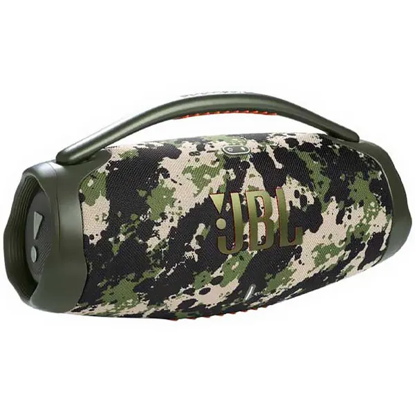 SPEAKER JBL BOOMBOX 3 BLUETOOTH AUXILIAR 80WATTS 2V CAMUFLADO