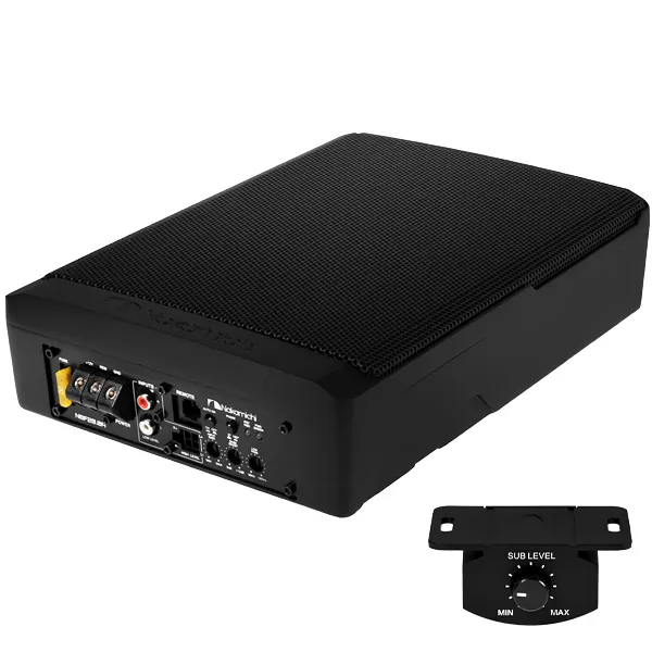 Subwoofer 8" Nakamichi NBF20.0A 100 watts RMS - Preto