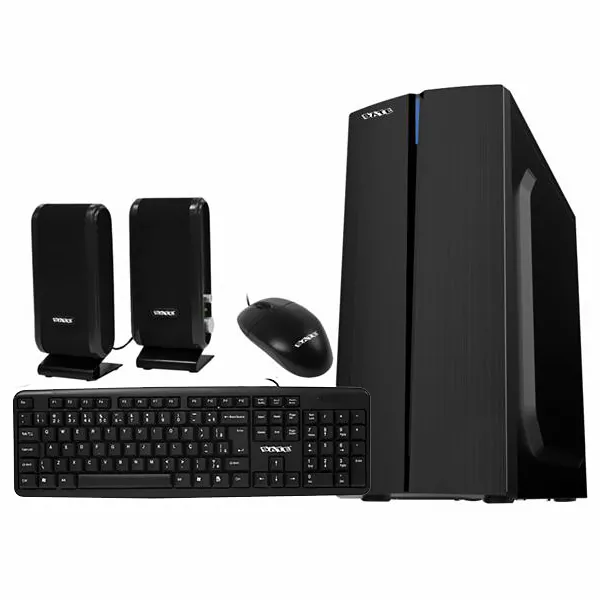 GABINETE SATELLITE K-704 SPEAKER+MOUSE+TECLADO PORTUGUES PRETO