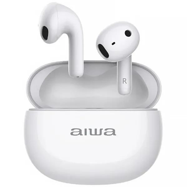 FONE BT *AIWA AWTWSD8 TWS EARBUDS C/MICROFONE BRANCO