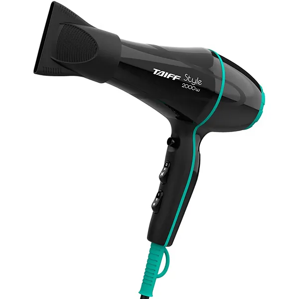 Secador de Cabello Taiff Style 2.000 watts 127V ~ 50/60 Hz - Negro/Azul