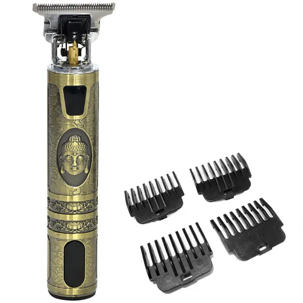 MAQUINA  MORE FITNESS MF016 HAIR CLIPPER RECARREGAVEL 2V DOURADO