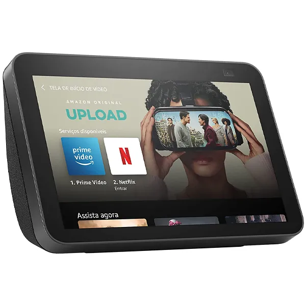 SMART SCREEN AMAZON ECHO SHOW 8 2GEN A8H3N2 8.0" BLUETOOTH PRETO